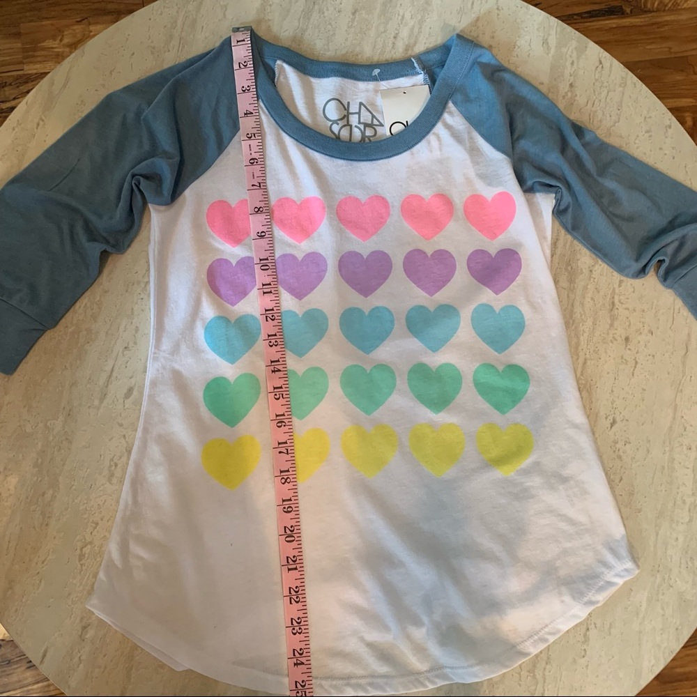 Chaser Raglan Heart Baseball Jersey - Picture 6 of 7